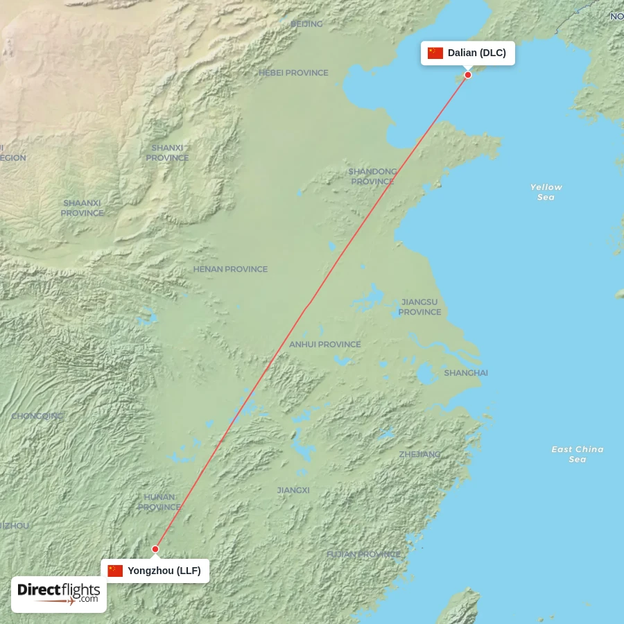 DLC - LLF route map