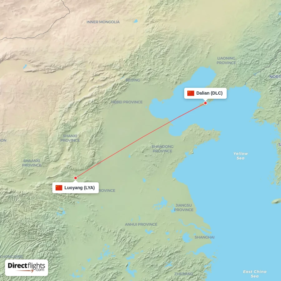 DLC - LYA route map
