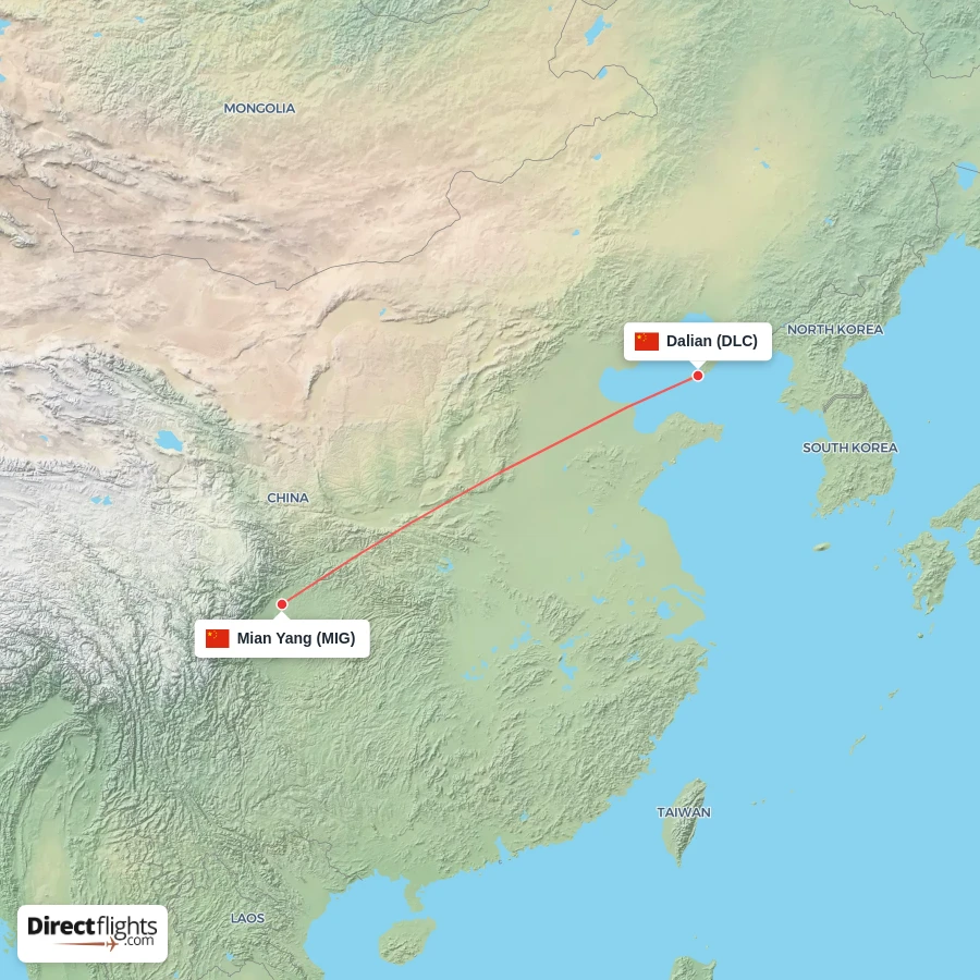 DLC - MIG route map