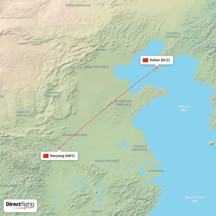 DLC - NNY route map