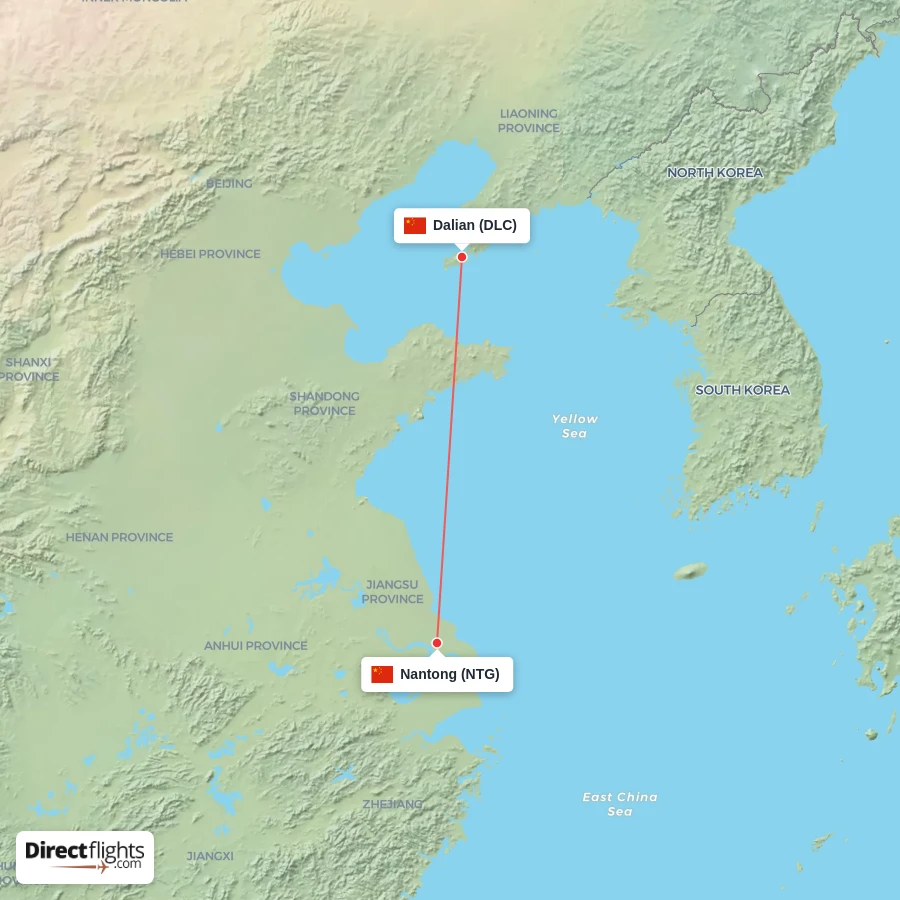 DLC - NTG route map
