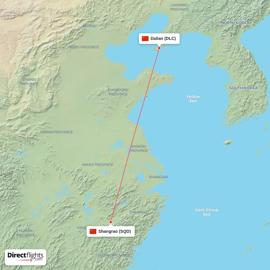DLC - SQD route map