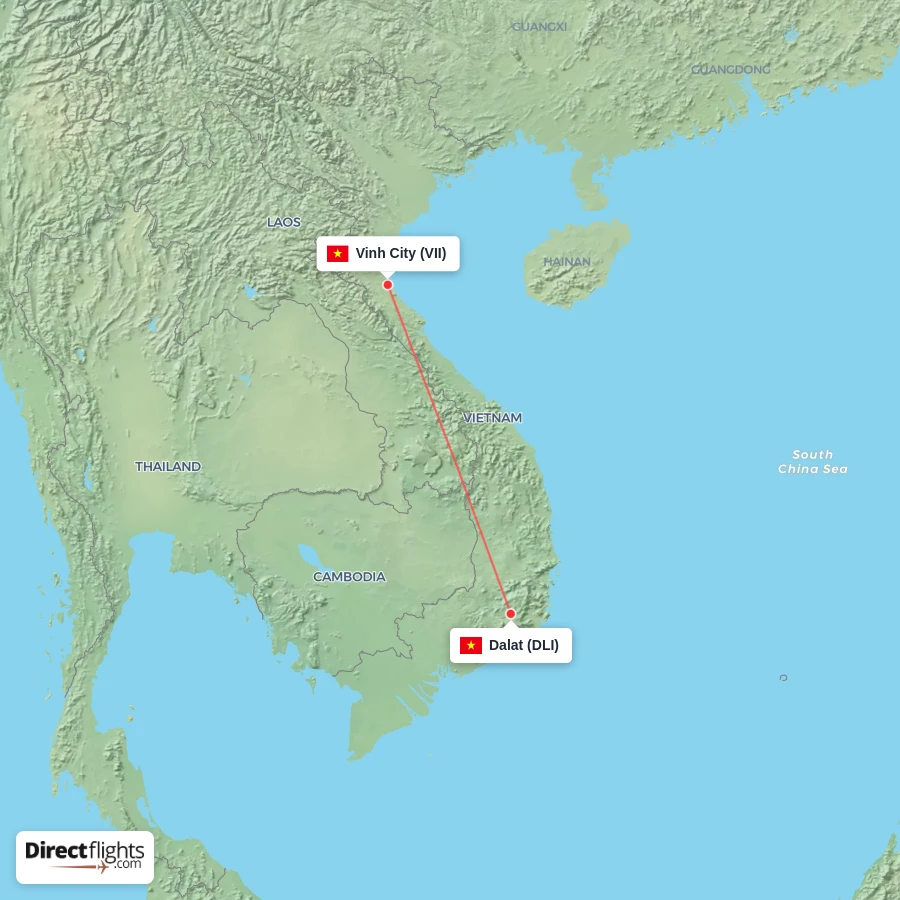 DLI - VII route map