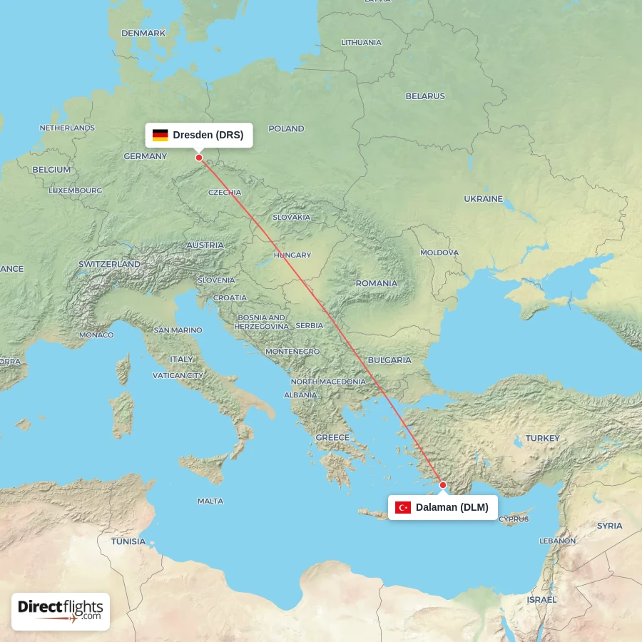 DLM - DRS route map