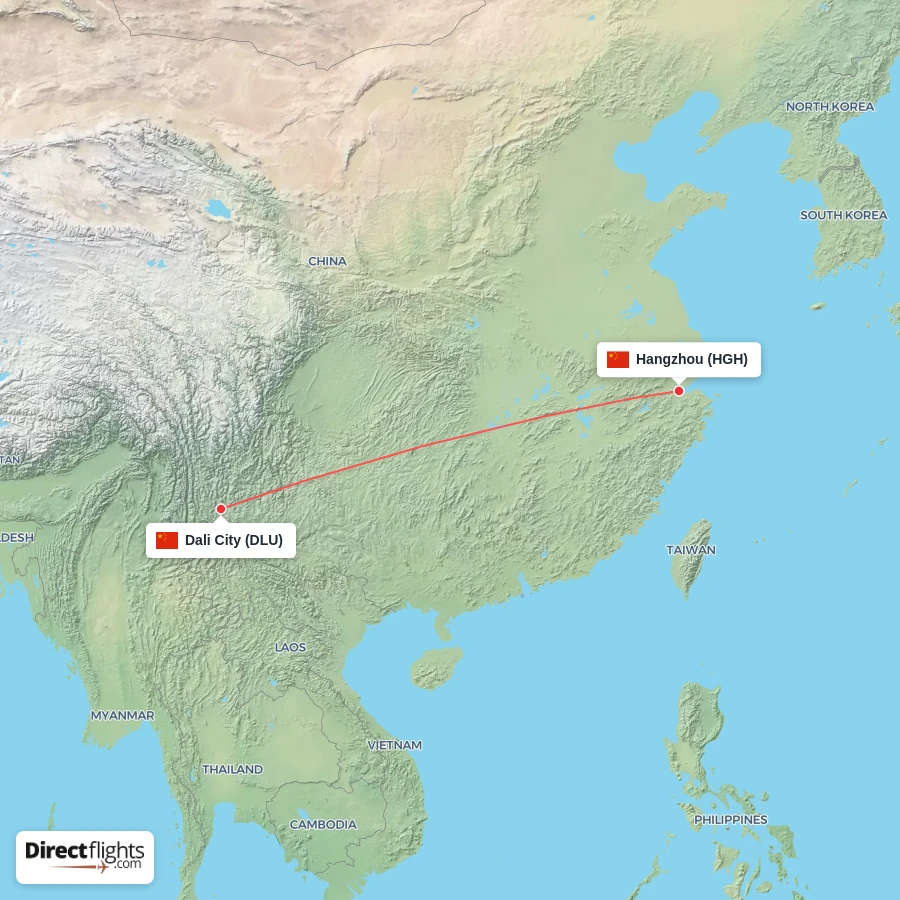 DLU - HGH route map