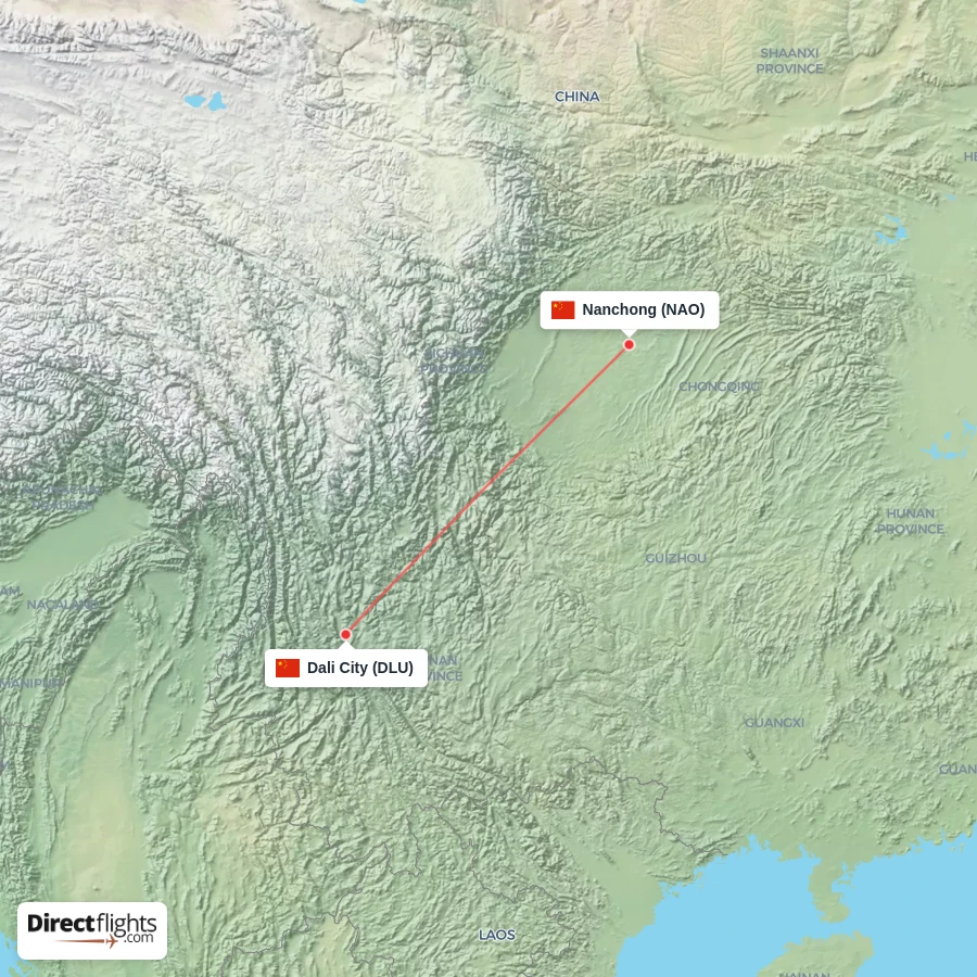 DLU - NAO route map