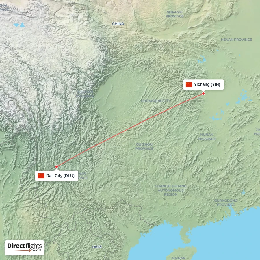 DLU - YIH route map