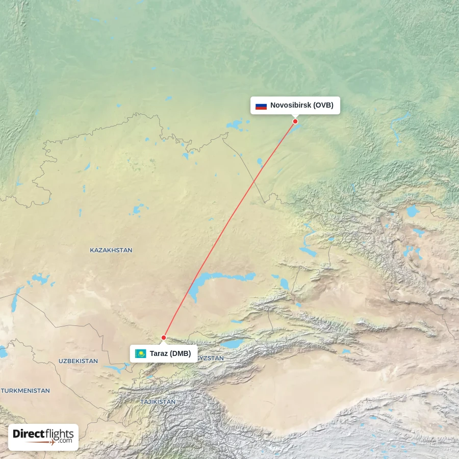 DMB - OVB route map