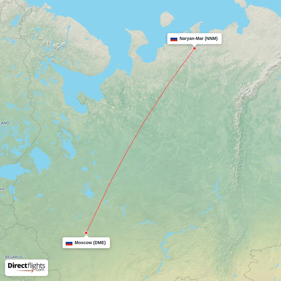 DME - NNM route map