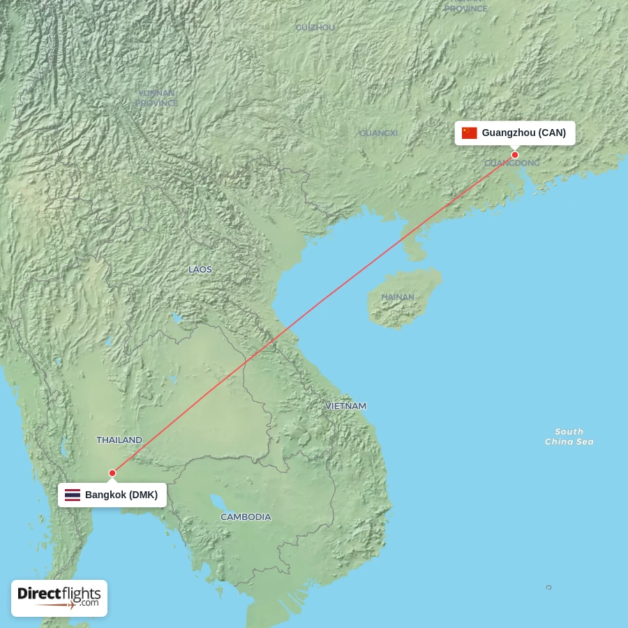 DMK - CAN route map