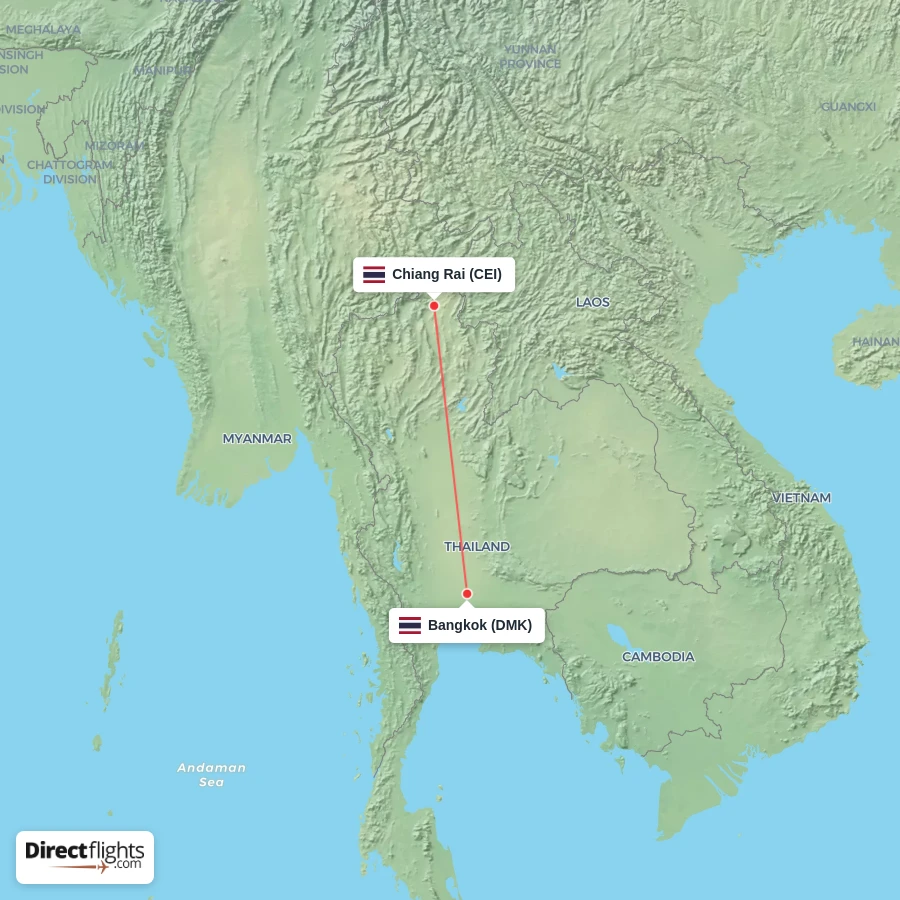 DMK - CEI route map