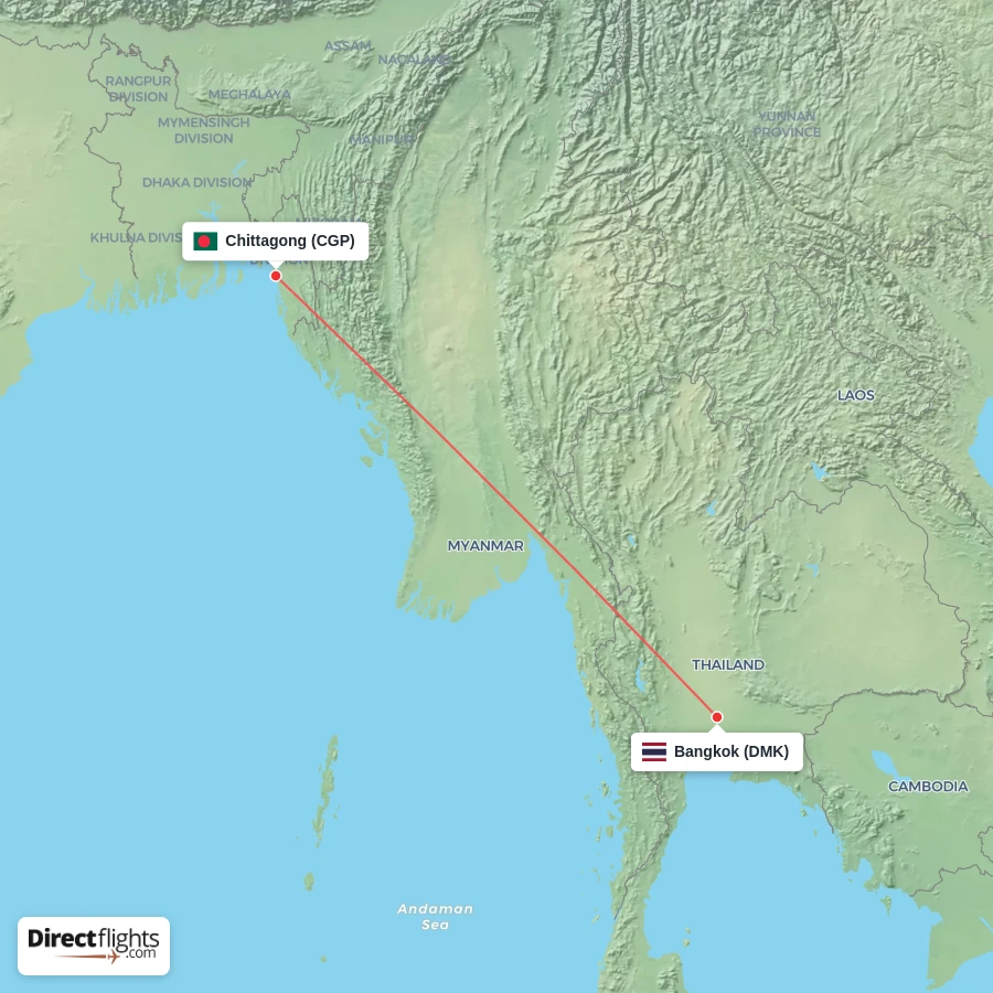 DMK - CGP route map