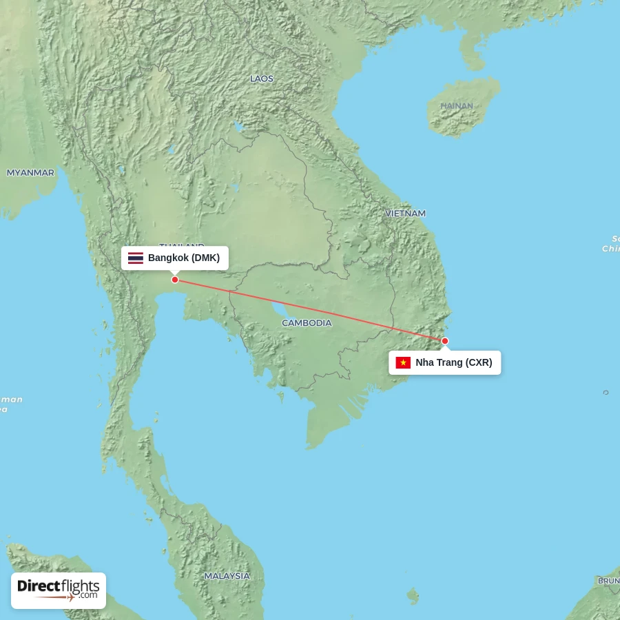 DMK - CXR route map