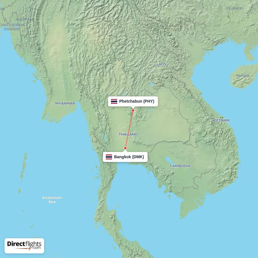 DMK - PHY route map