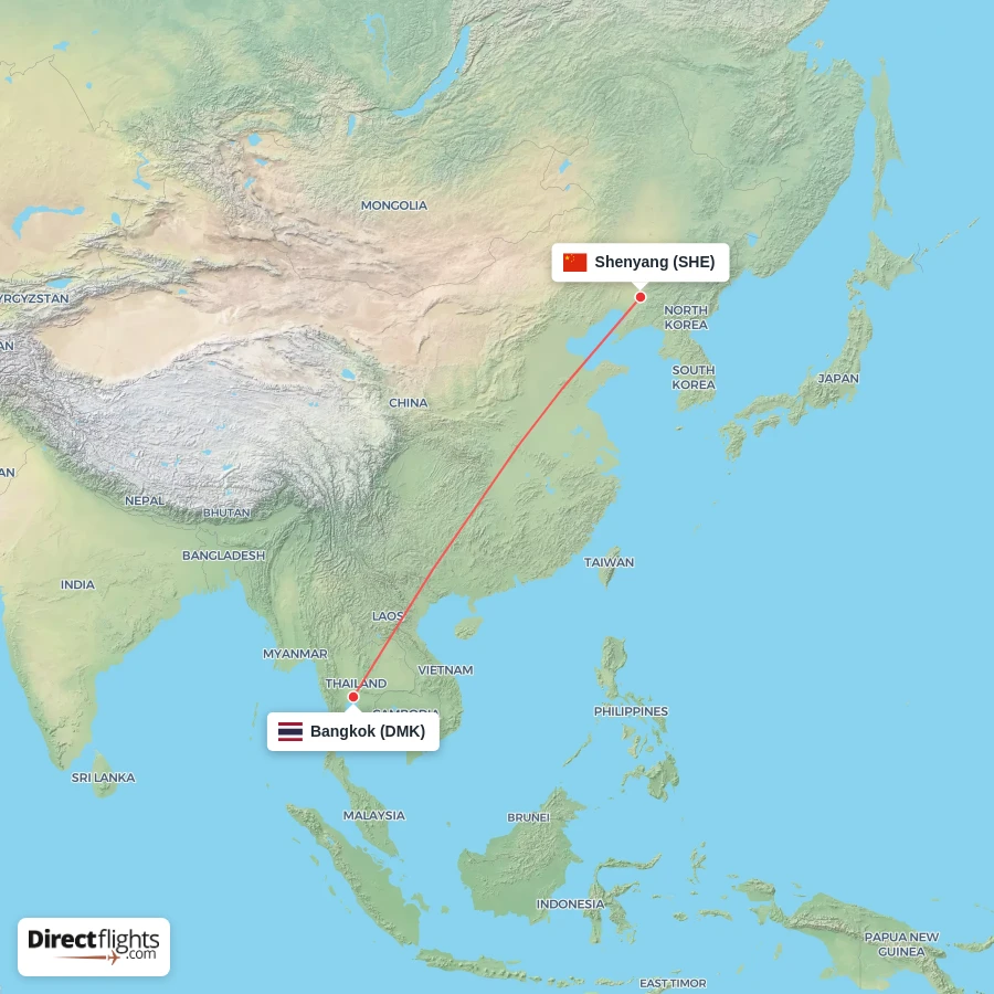 DMK - SHE route map