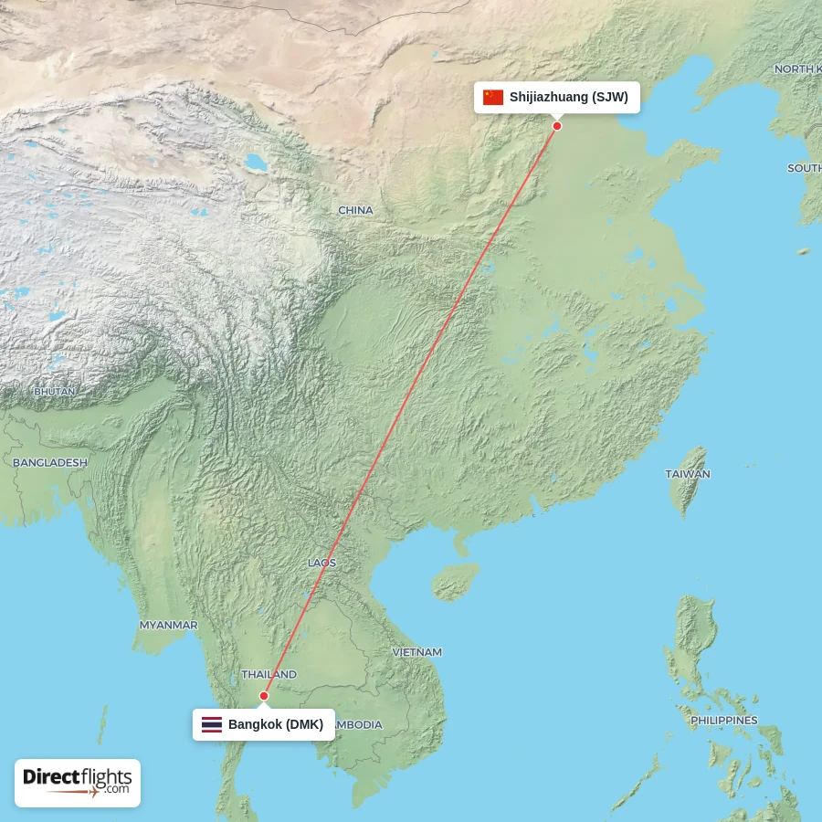 DMK - SJW route map