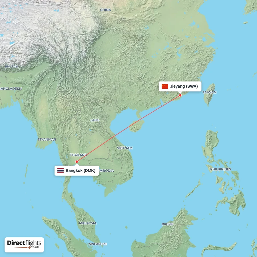 DMK - SWA route map