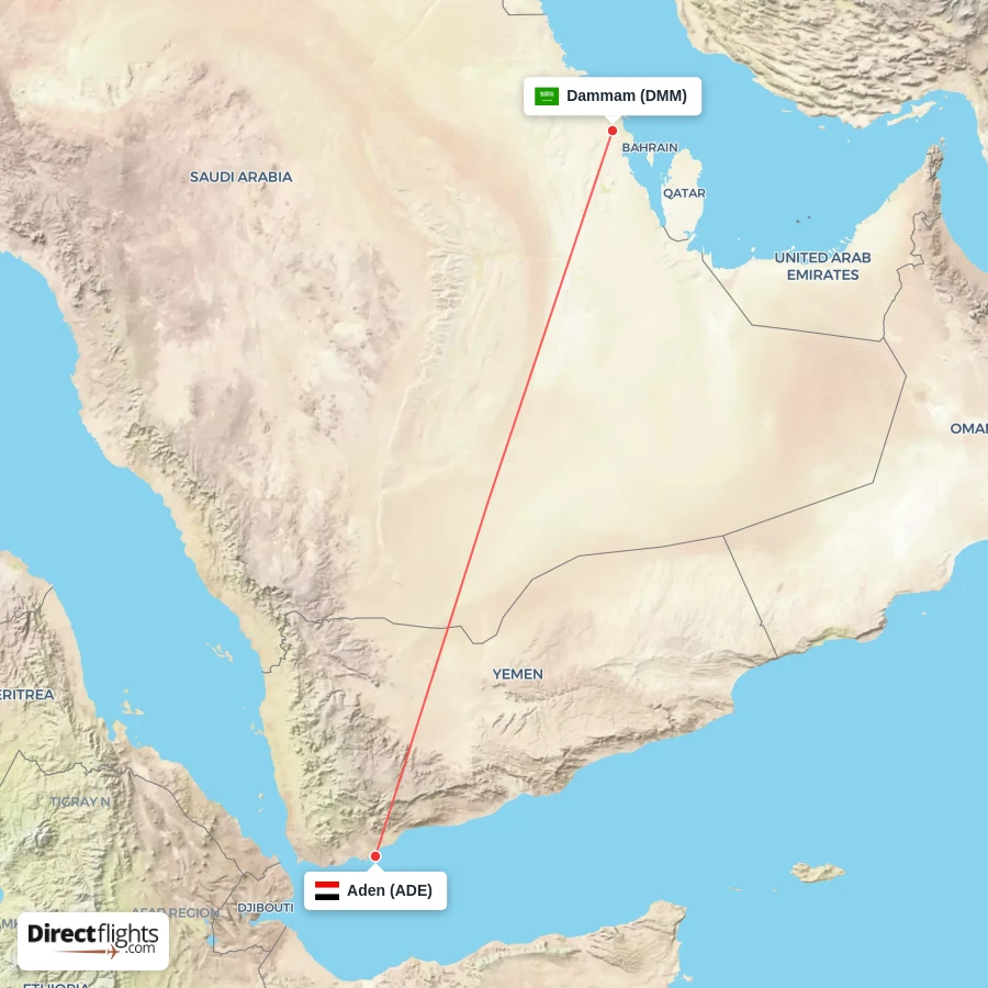 DMM - ADE route map