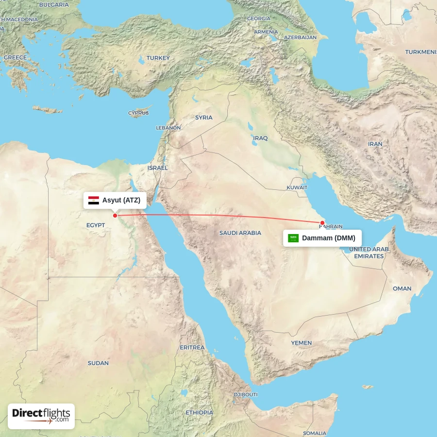 DMM - ATZ route map