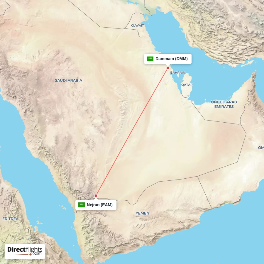 DMM - EAM route map