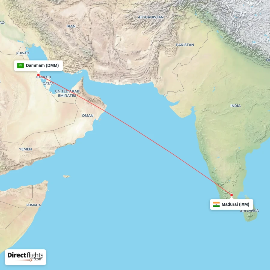 DMM - IXM route map