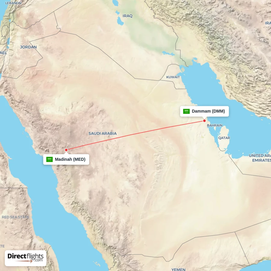 DMM - MED route map