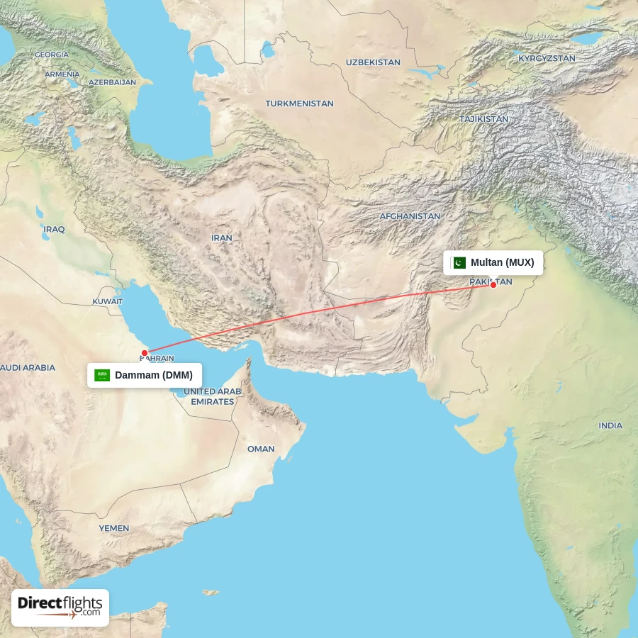 DMM - MUX route map