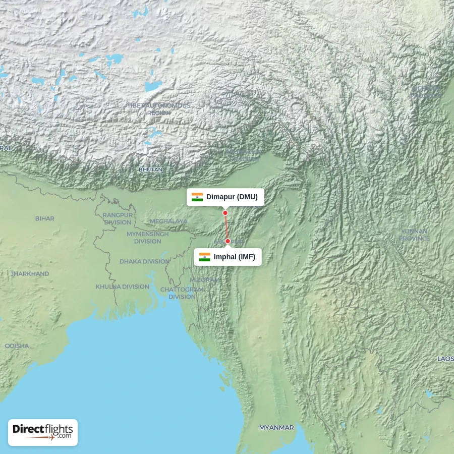 DMU - IMF route map