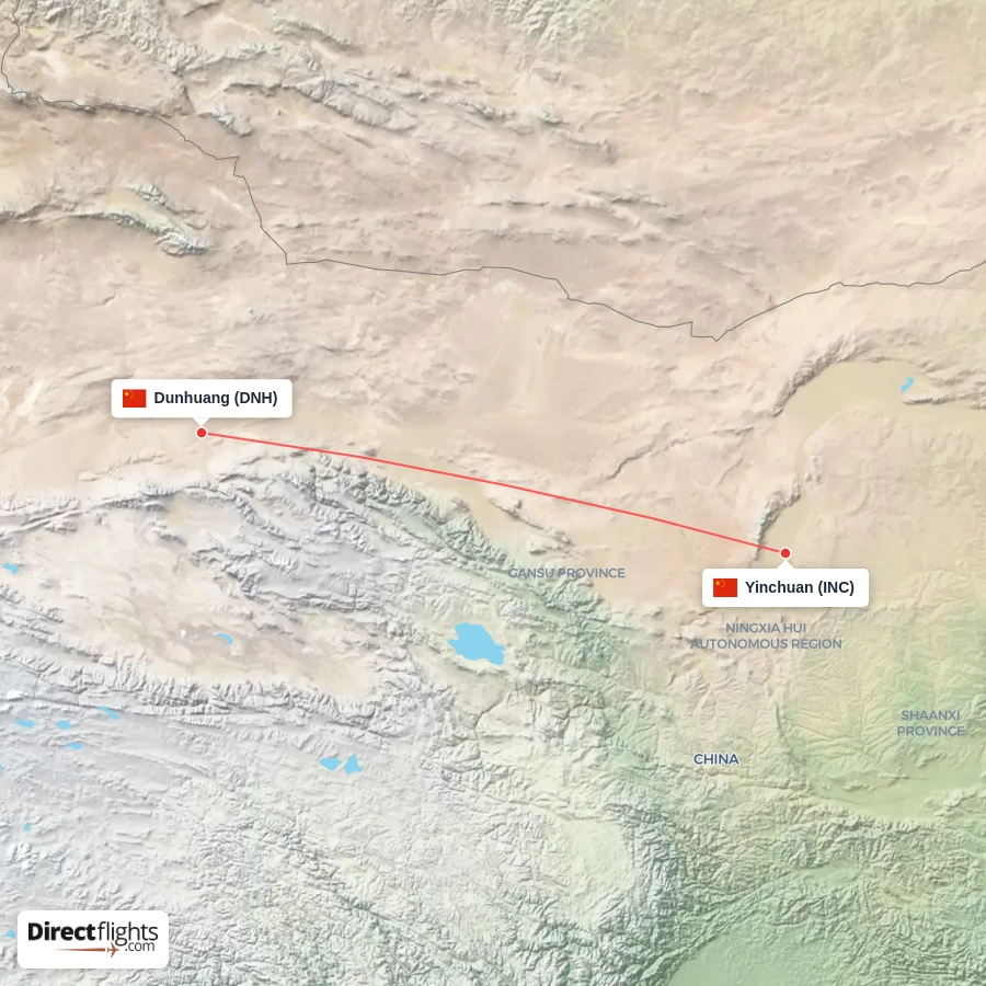 DNH - INC route map