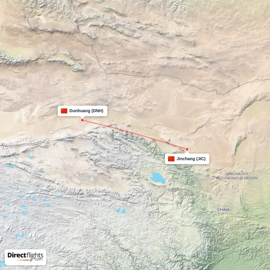 DNH - JIC route map