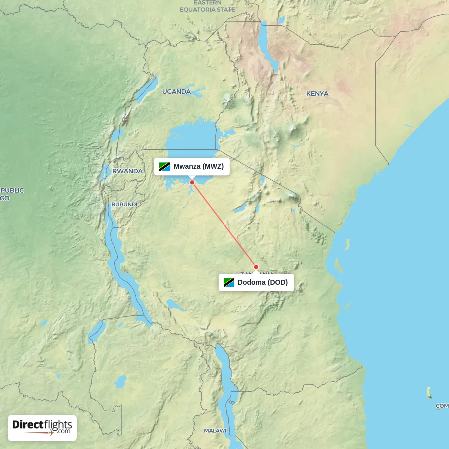 DOD - MWZ route map