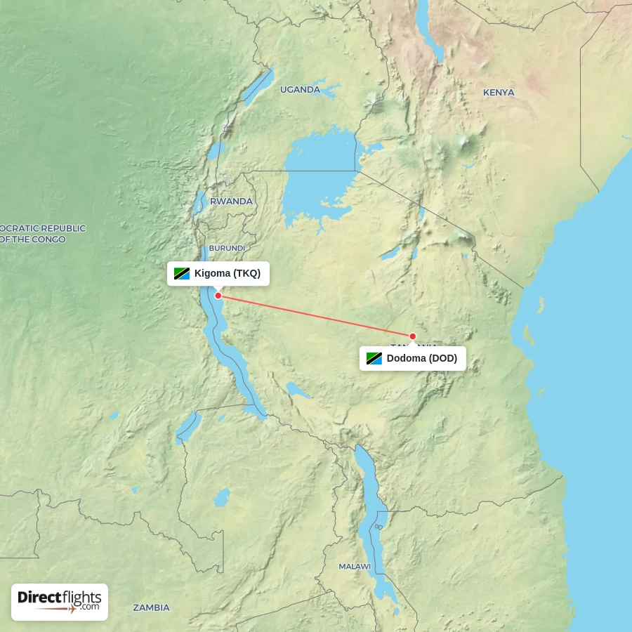 DOD - TKQ route map
