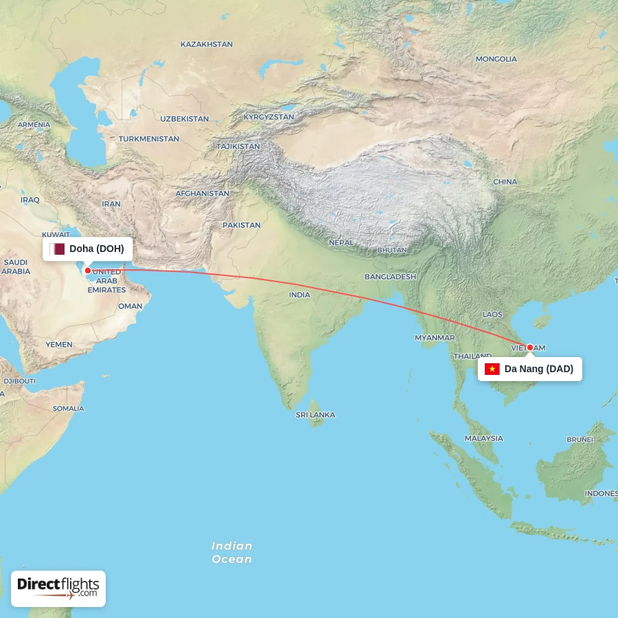 DOH - DAD route map
