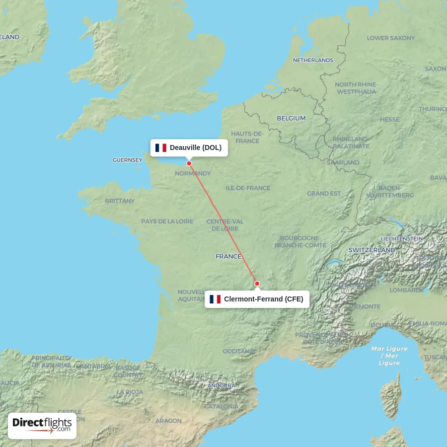 DOL - CFE route map