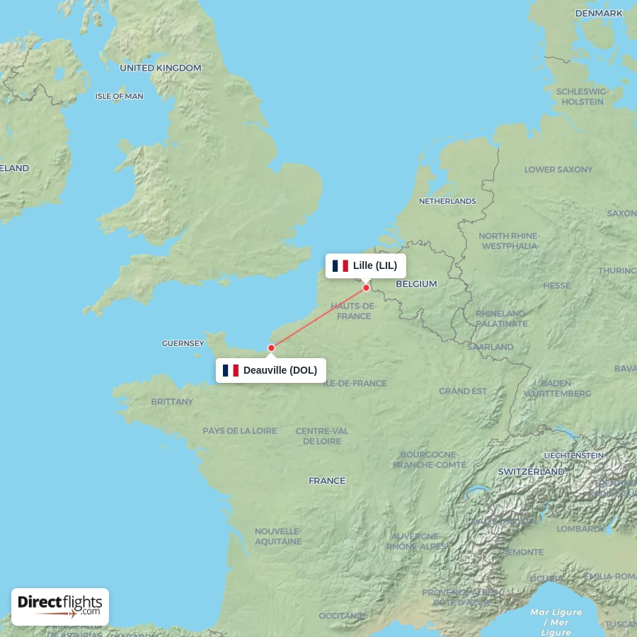 DOL - LIL route map