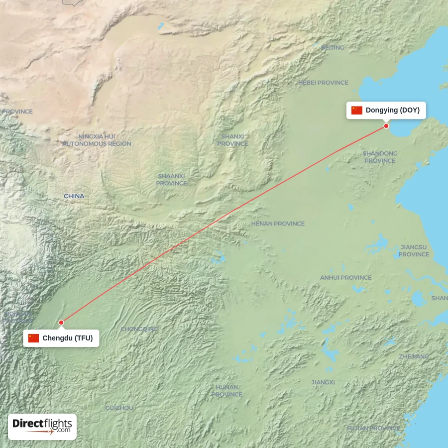 DOY - TFU route map