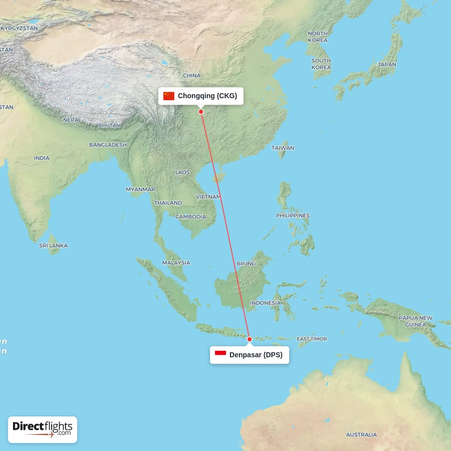 DPS - CKG route map