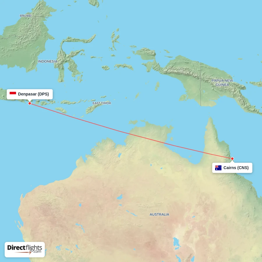 DPS - CNS route map