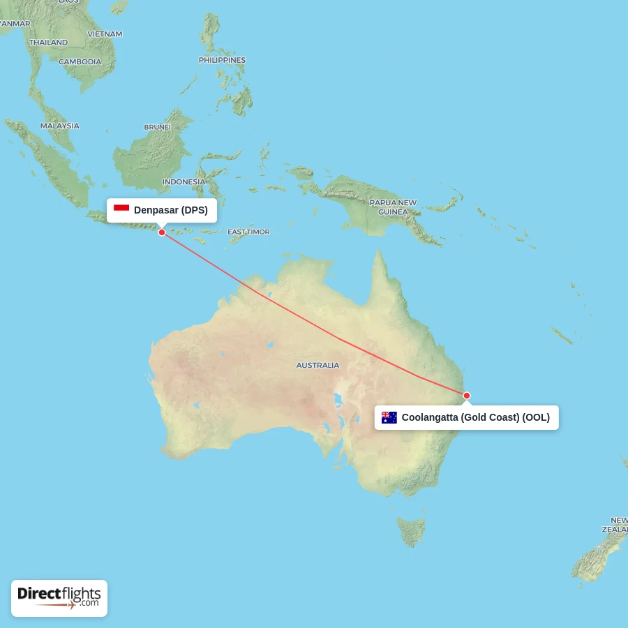 DPS - OOL route map