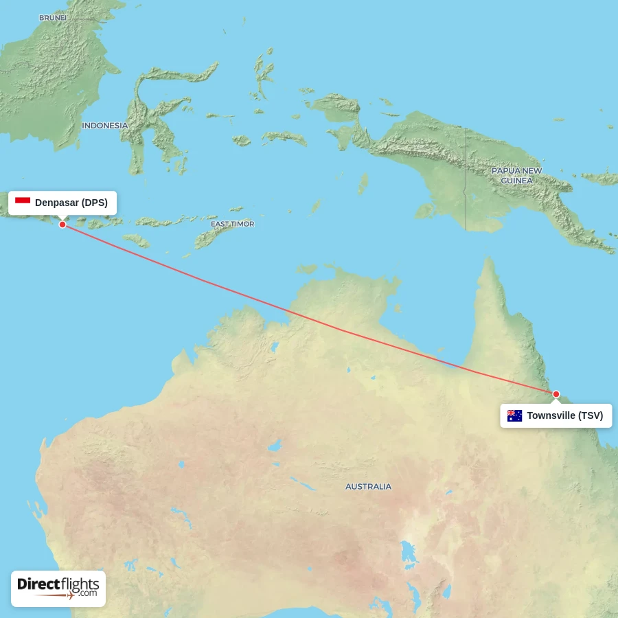 DPS - TSV route map