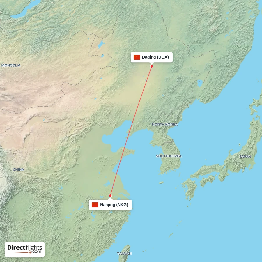 DQA - NKG route map