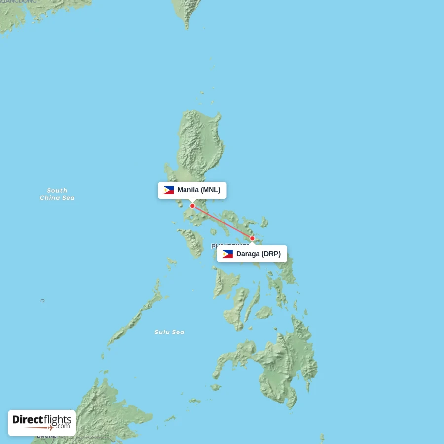 DRP - MNL route map