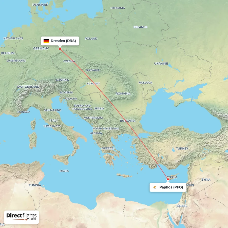 DRS - PFO route map