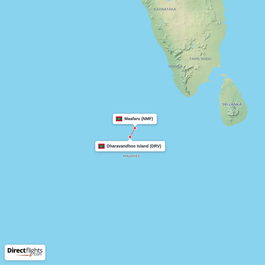 DRV - NMF route map