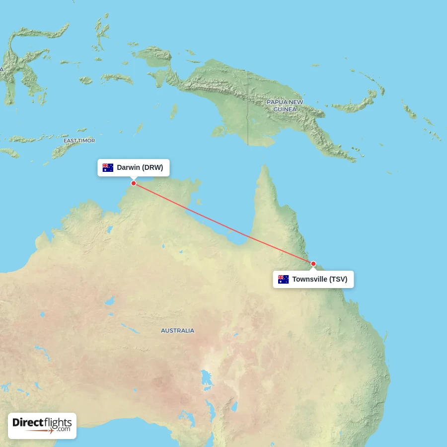 DRW - TSV route map
