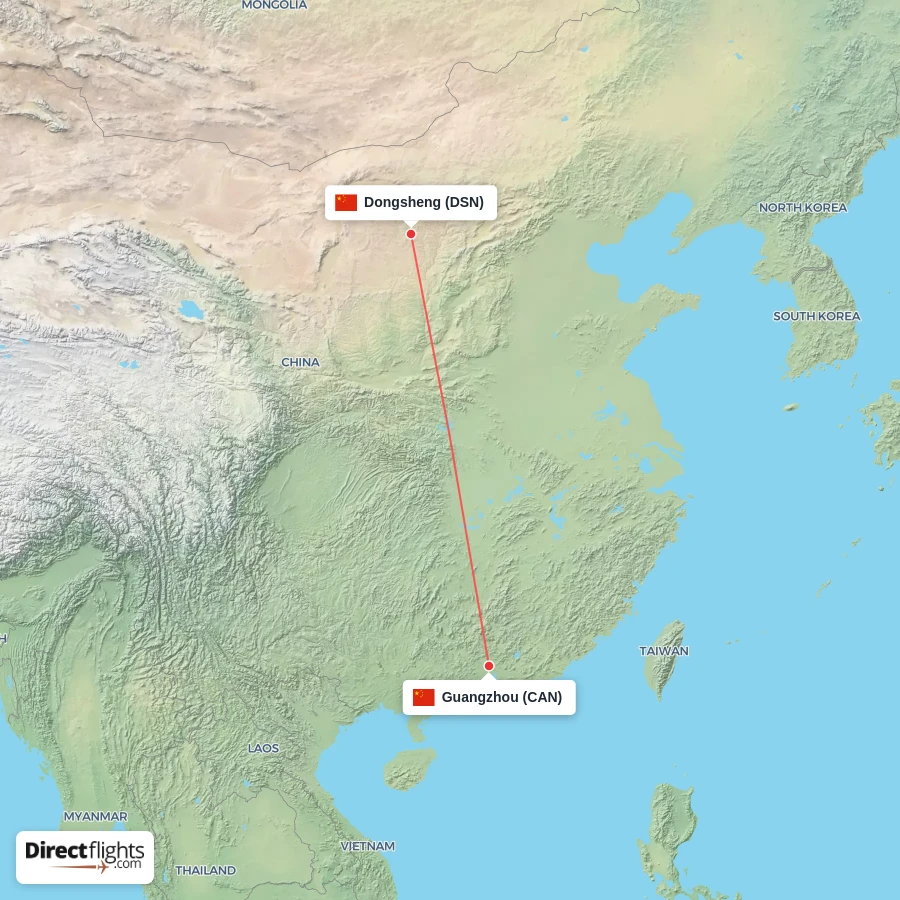 DSN - CAN route map