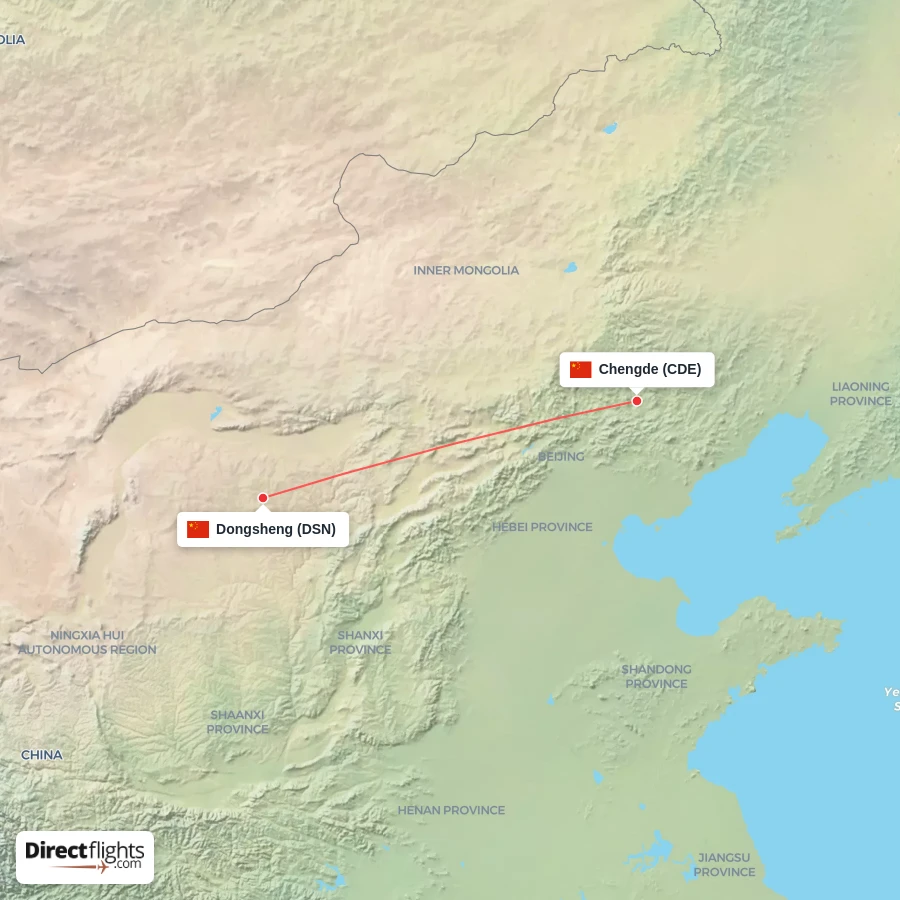 DSN - CDE route map