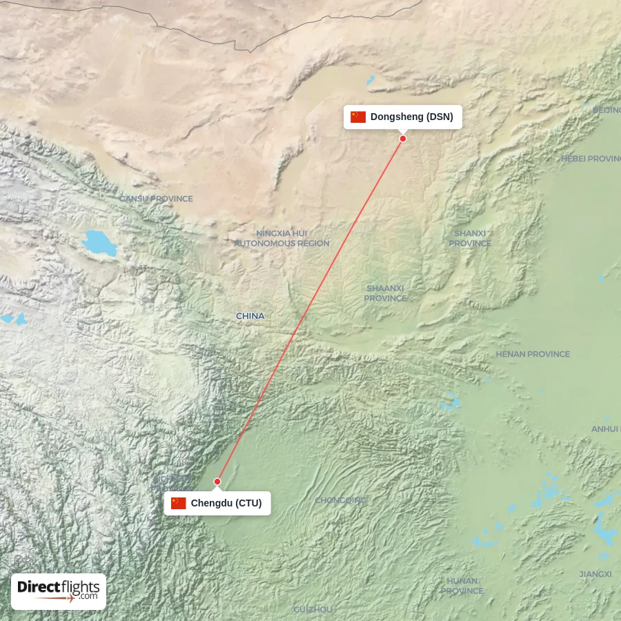DSN - CTU route map