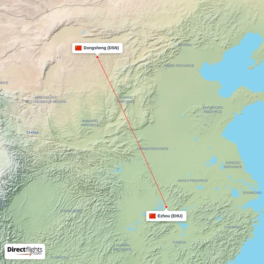 DSN - EHU route map