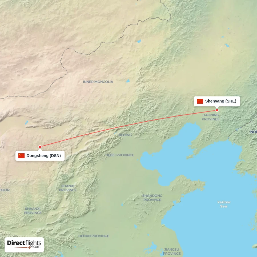 DSN - SHE route map